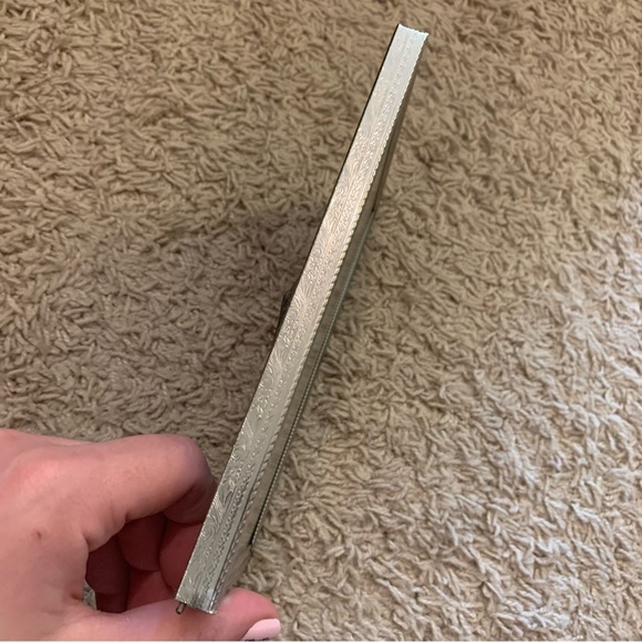 Metallic silver ornate picture frame - Picture 2 of 5